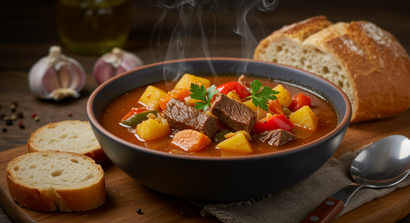 Przepis na tradycyjną zupę gulaszową krok po kroku – sekret smaku