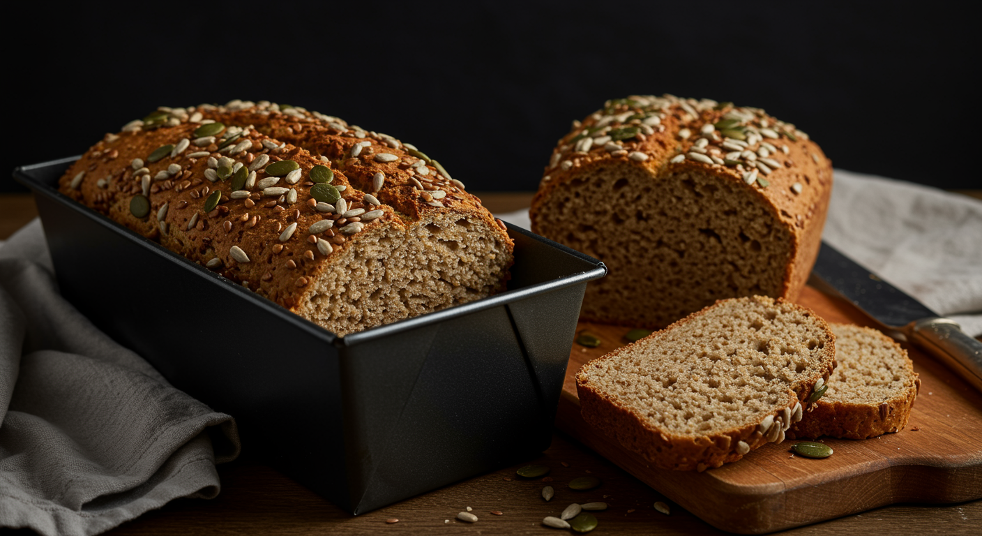 Przepis na bezglutenowy chleb z mąki gryczanej – krok po kroku